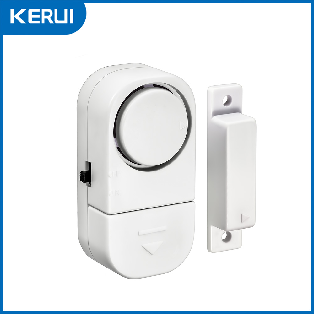 Wireless Door Sensor - KERUI Onafhankelijke Deursensor Alarm 90dB Deur