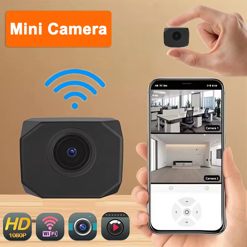 Smart Home Monitor - 4K HD WiFi-beveiligingscamera voor thuis Mini