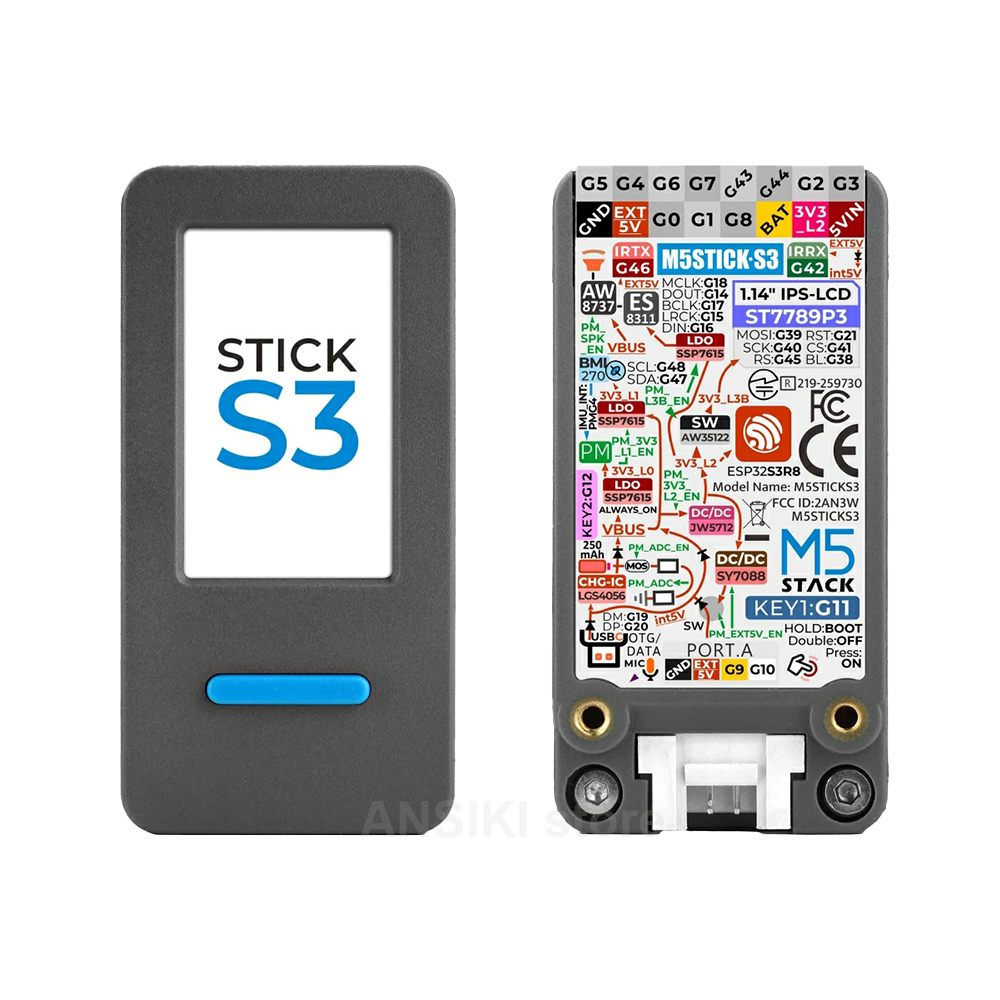 Smart Home Monitor - M5Stack M5StickS3 ESP32-S3 IoT-ontwikkelkit Draagbaar met