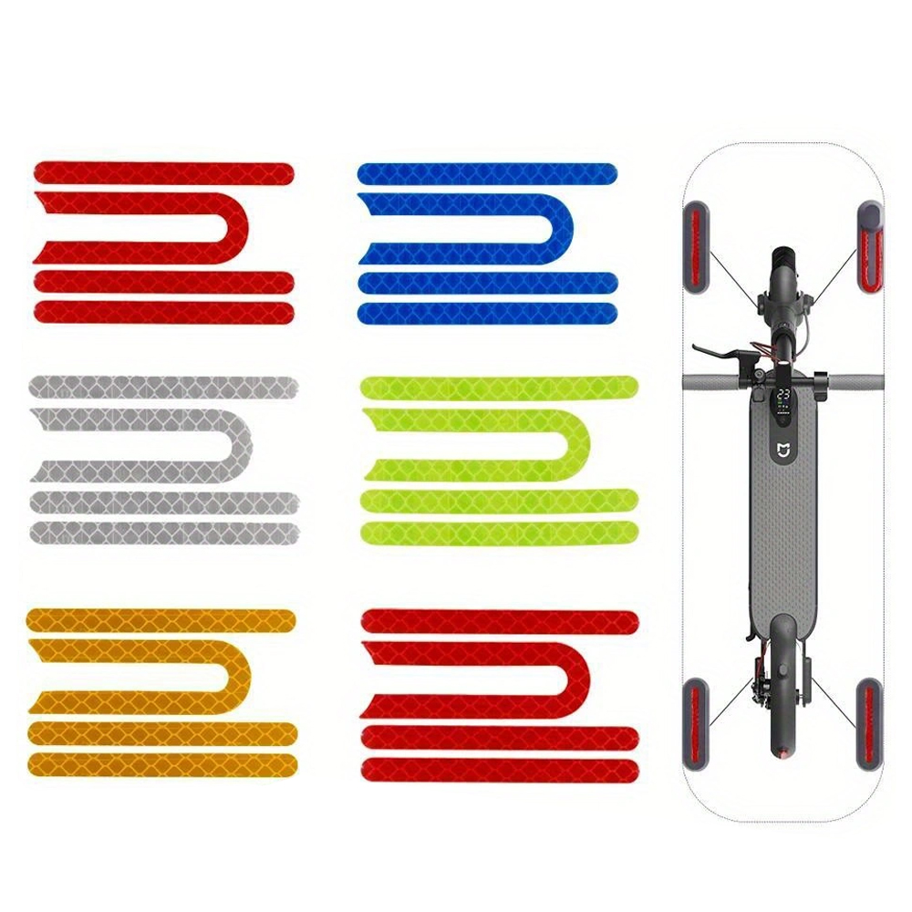 Smart Home Hub 2 - E-Scooter Diverse reflecterende stickers Wieldop Reflector