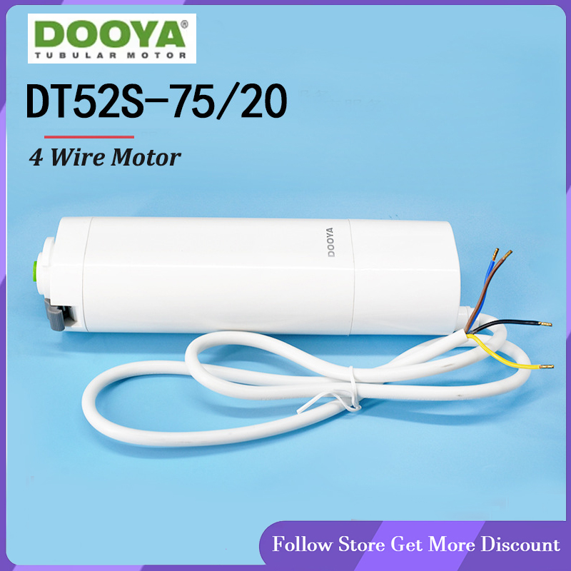Smart Home Fibaro - Dooya DT52S 75W elektrische gordijnmotor, Smart