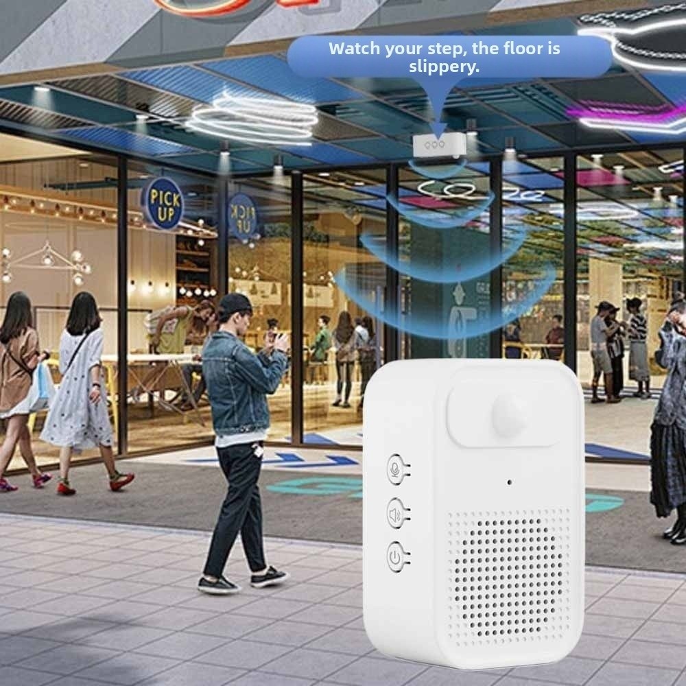 Wireless Door Sensor - Infraroodsensor Welkom Deurbel Opnamefunctie Draadloze deur