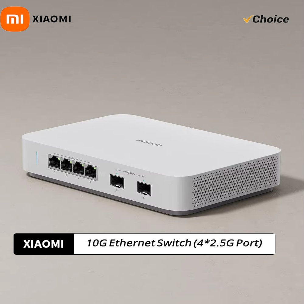 Smart Home Hub 2 - NIEUWE Xiaomi 10G Ethernet Switch 4×2.5G+2×10GMbps