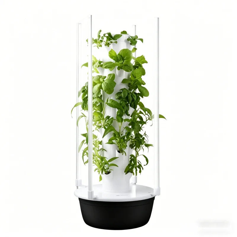 Smart Home Outdoor - SpaceTree Verticale Hydroponische Toren Slimme Groenteplantbak