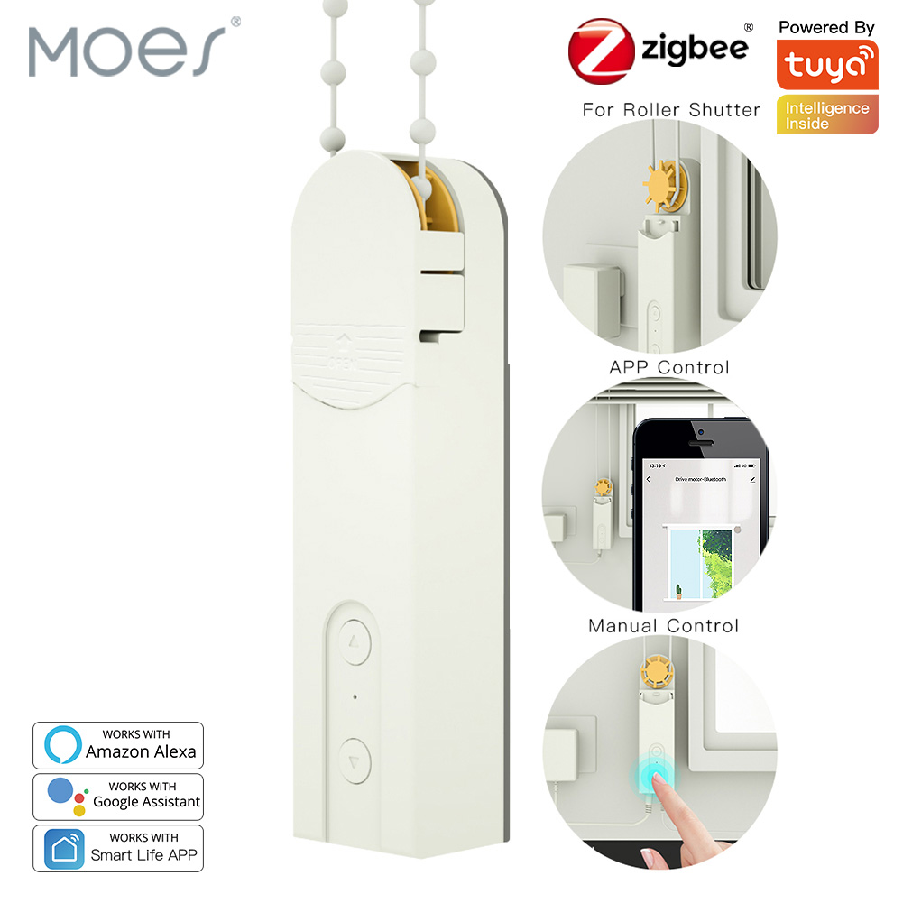 Smart Home Hub 2 - MOES Nieuwe ZigBee Smart DIY Gemotoriseerde