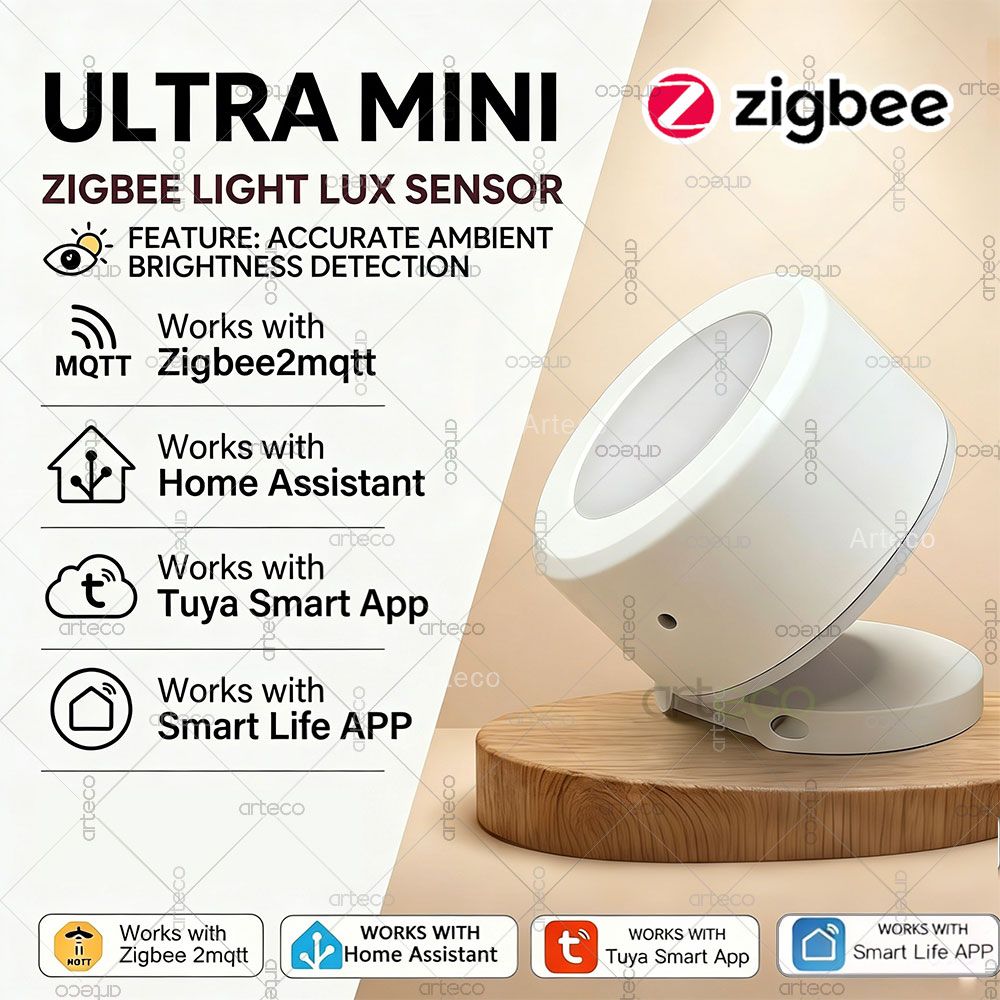 Ultra Mini Zigbee Lichtsensor  - Smart Home Monitor recensie en prijs