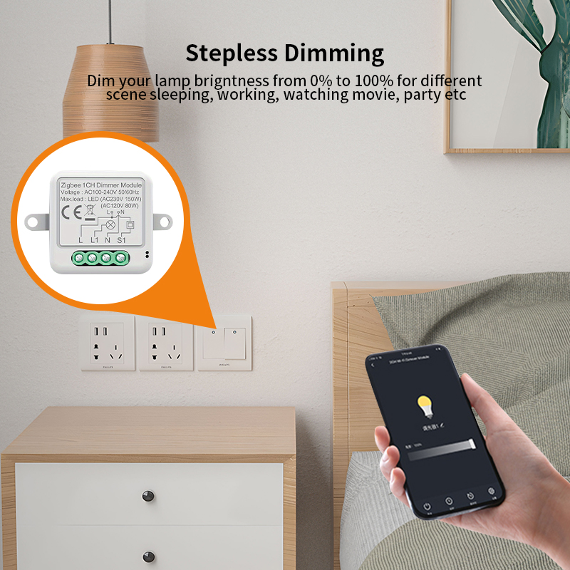 Tuya Zigbee Smart Dimmer Modul - Smart Home Hub 2 recensie en prijs