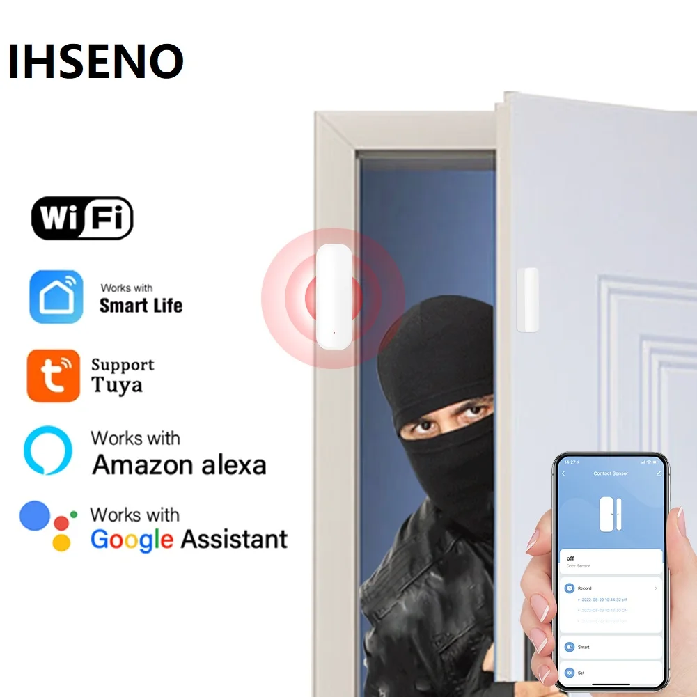 iHseno Tuya WiFi-deursensor Ra - Smart Home Outdoor recensie en prijs