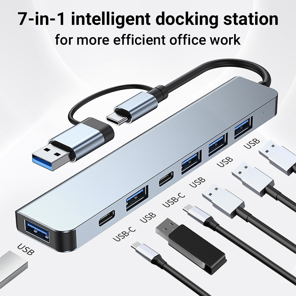 7-in-2 USB C Hub Expander Mult - Smart Home Hub 2 recensie en prijs