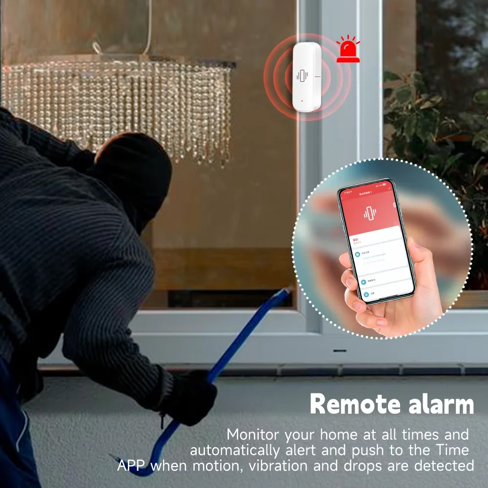Smart ZigBee Trillingssensor A - Smart Home Monitor recensie en prijs