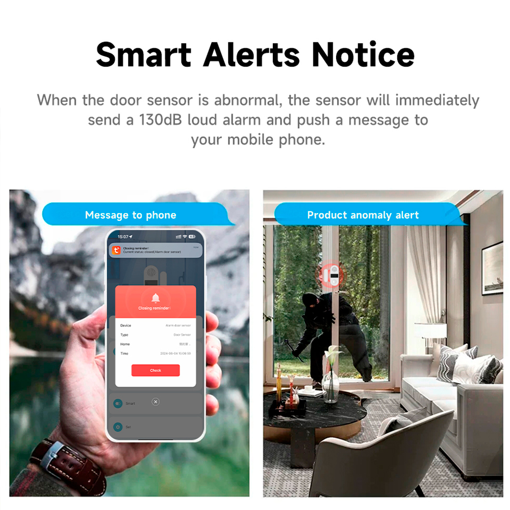Tuya Zigbee draadloze deur-raa - Wireless Door Sensor recensie en prijs