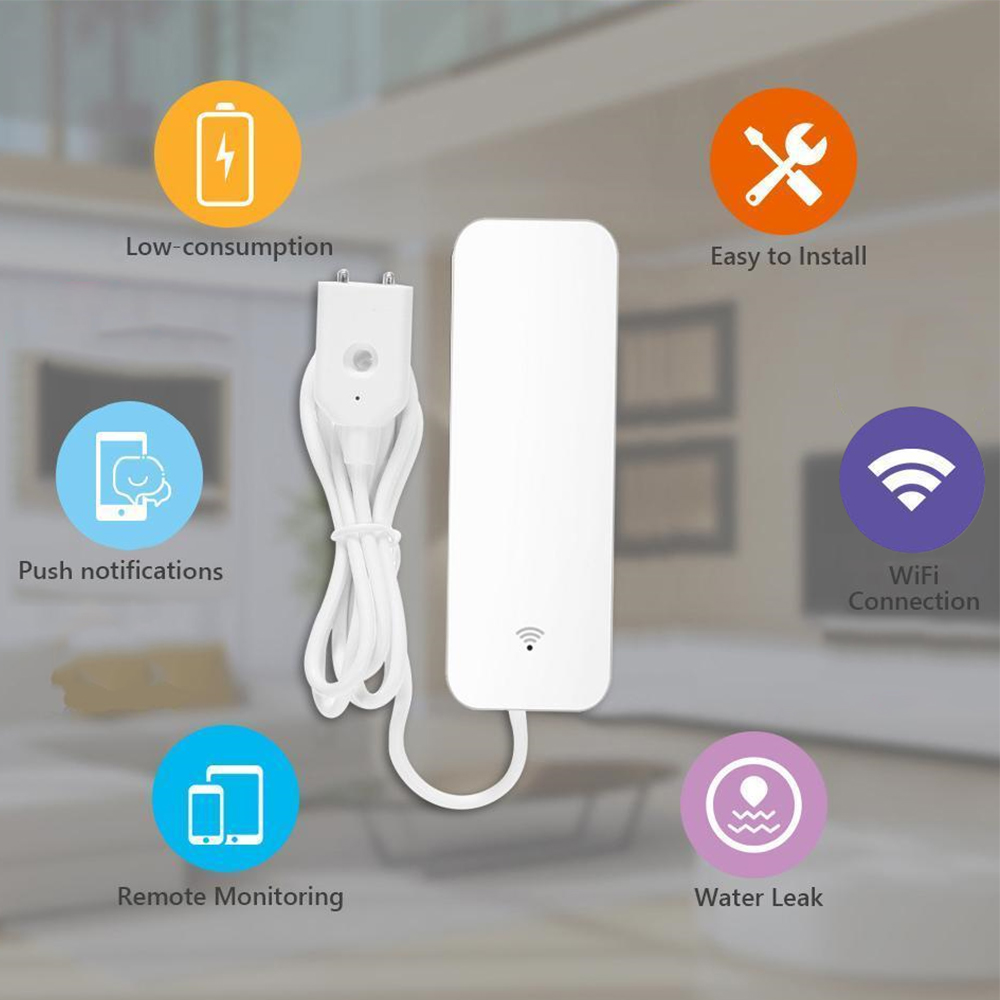 Tuya WiFi waterleksensor, wate - Wifi Water Sensor recensie en prijs