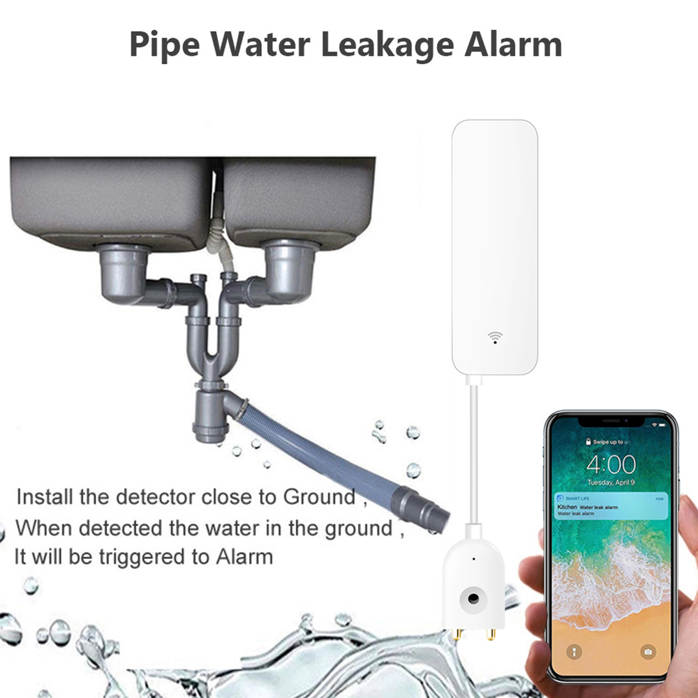 Tuya WiFi waterleksensor, wate - Wifi Water Sensor recensie en prijs