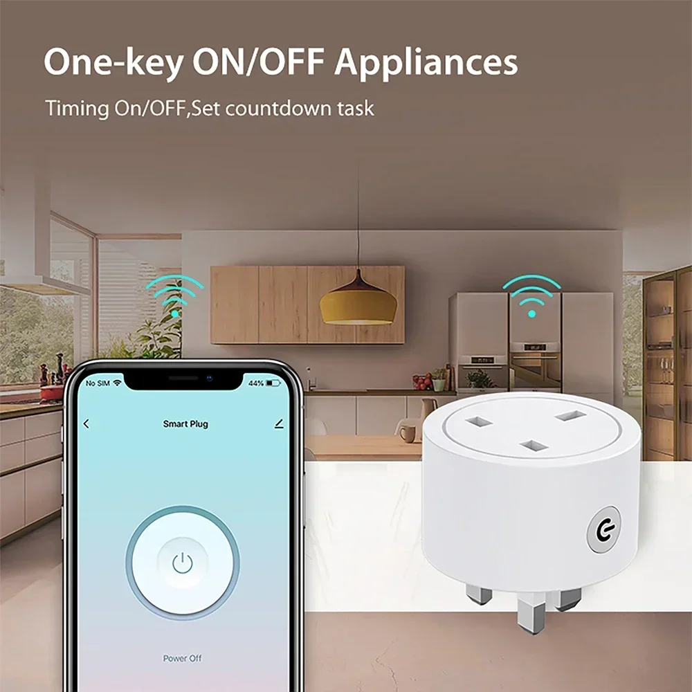 Zigbee Smart Plug 16A UK-stekk - Smart Home Monitor recensie en prijs