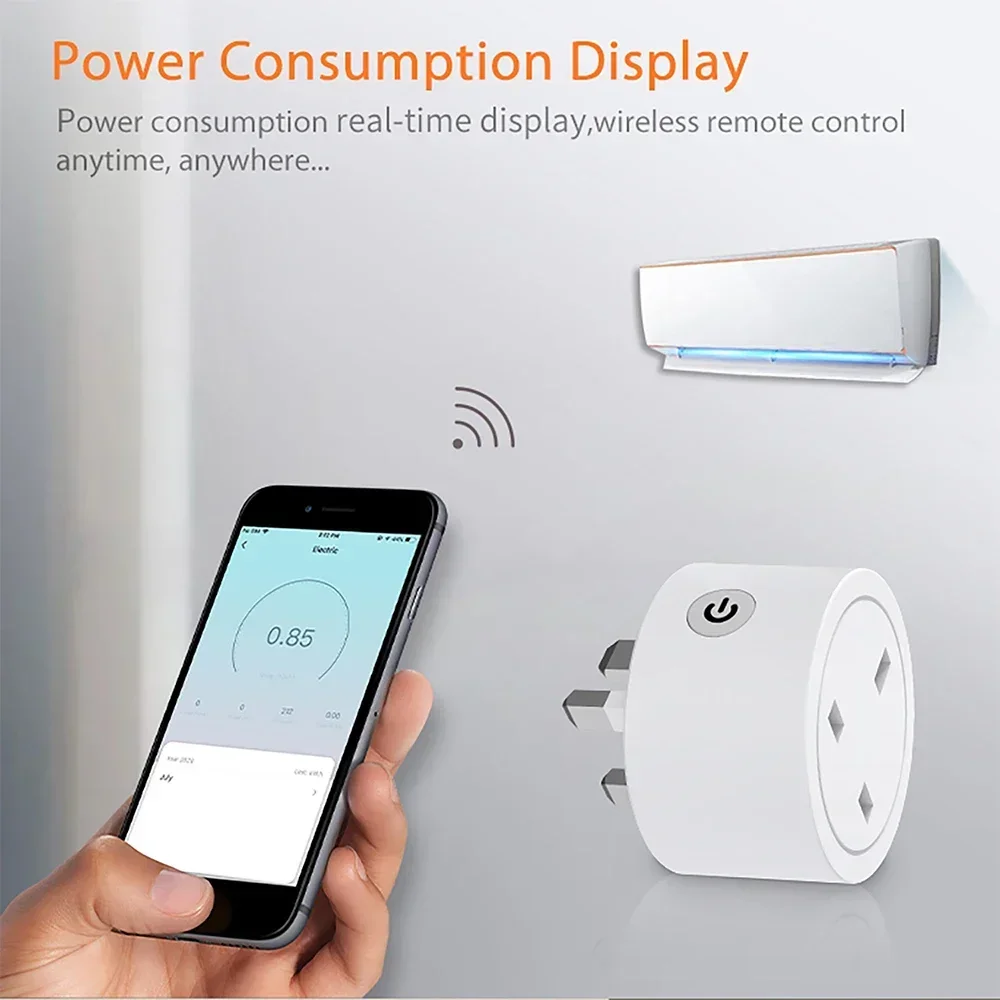 Zigbee Smart Plug 16A UK-stekk - Smart Home Monitor recensie en prijs
