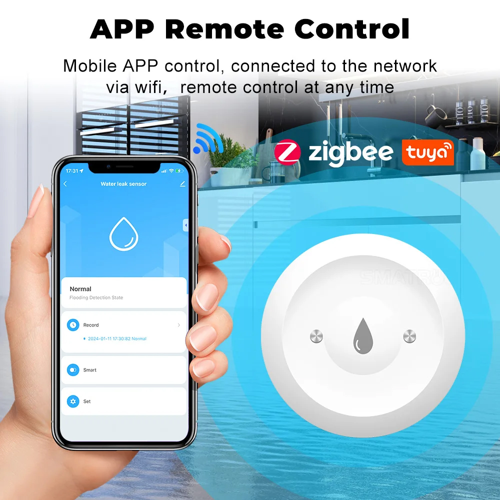 Tuya Zigbee Smart Water Immers - Smart Home Outdoor recensie en prijs