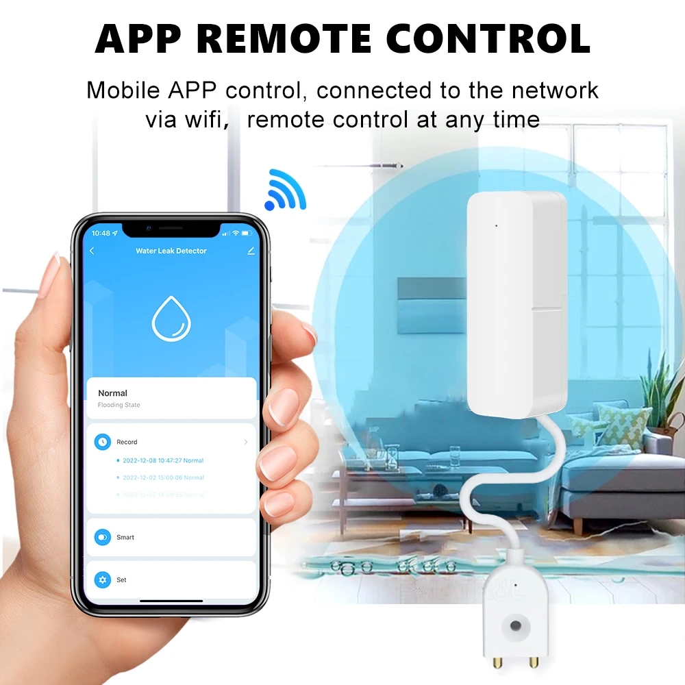 Tuya Wifi Slimme Waterleksenso - Wifi Water Sensor recensie en prijs