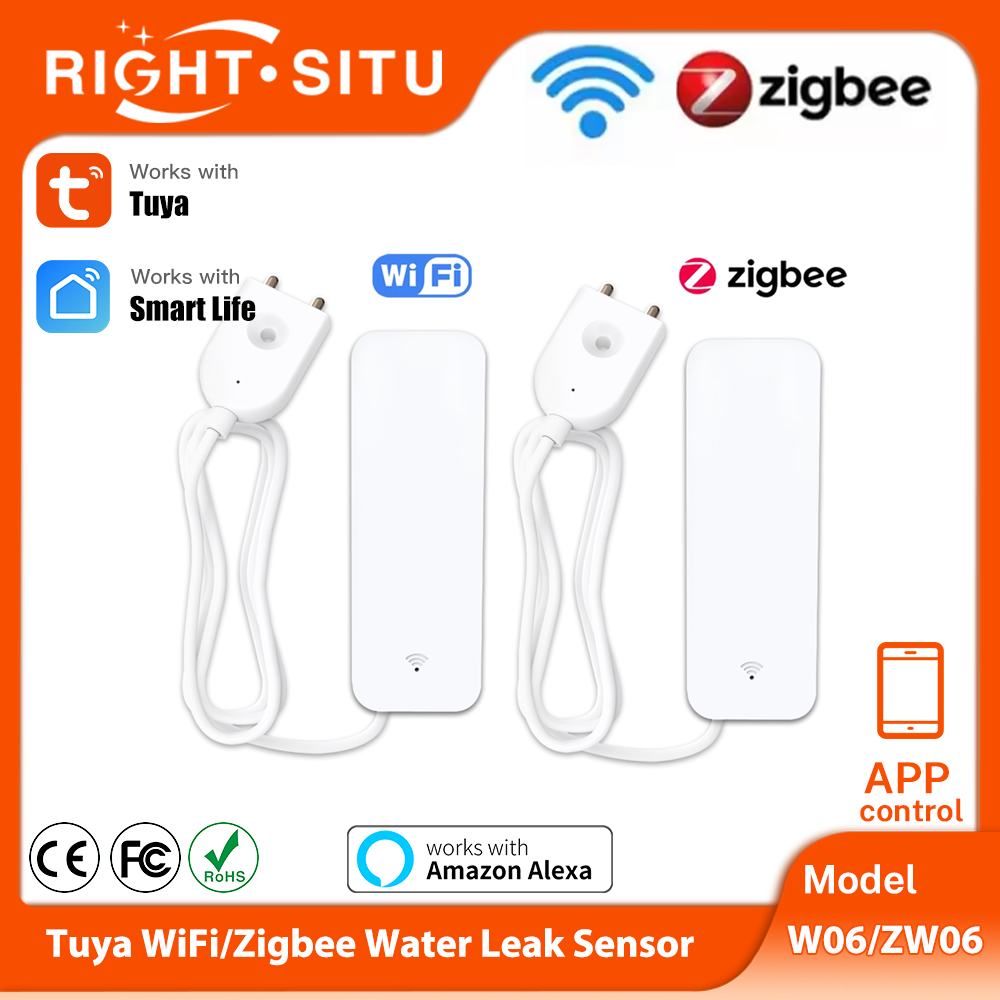 Tuya WiFi Zigbee Watersensor S - Wifi Water Sensor recensie en prijs