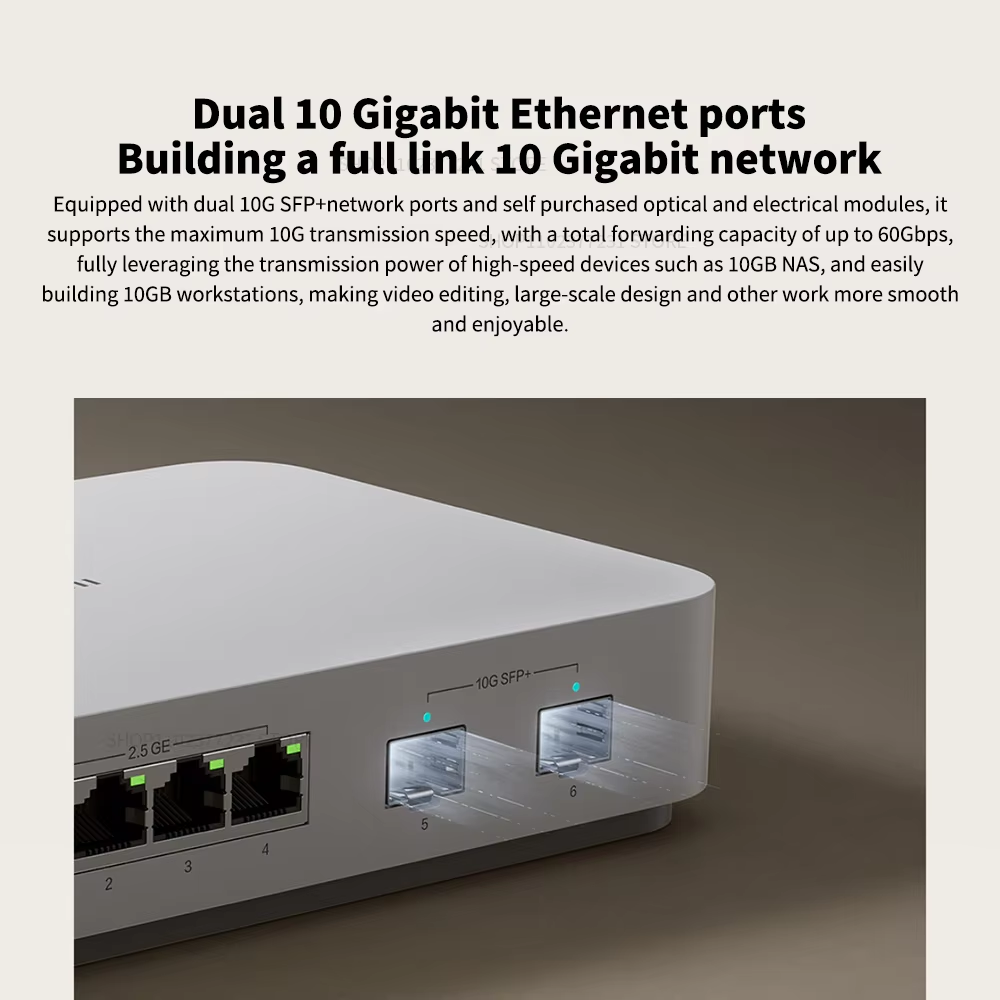NIEUWE Xiaomi 10G Ethernet Swi - Smart Home Hub 2 recensie en prijs