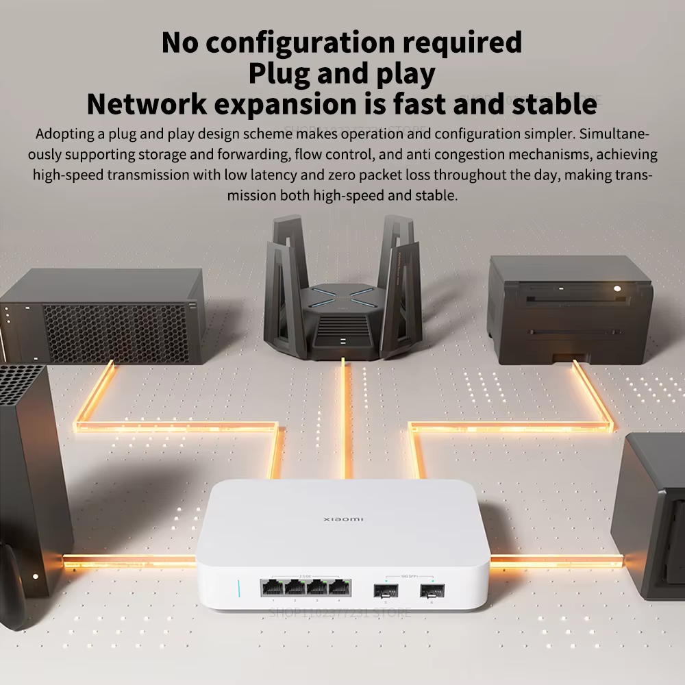 NIEUWE Xiaomi 10G Ethernet Swi - Smart Home Hub 2 recensie en prijs