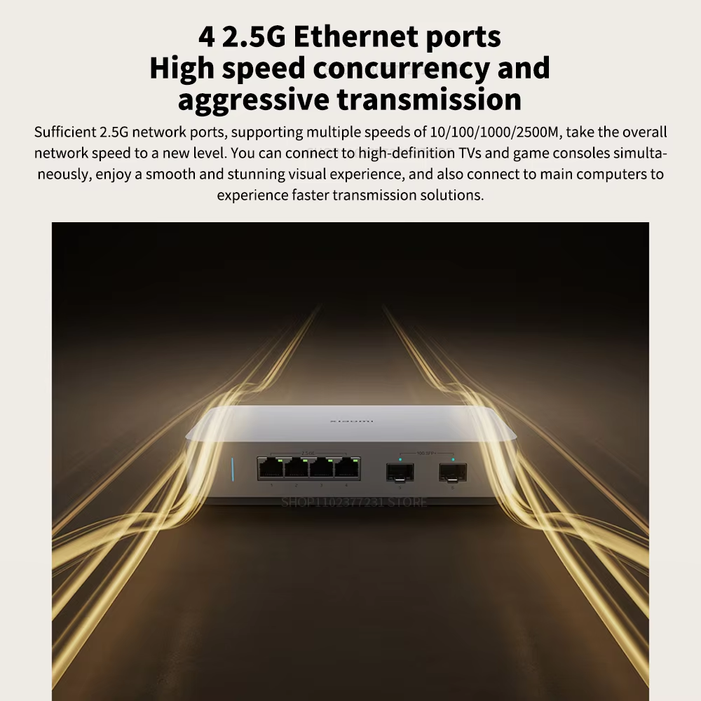 NIEUWE Xiaomi 10G Ethernet Swi - Smart Home Hub 2 recensie en prijs