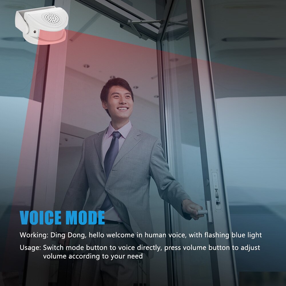 FUERS Draadloze Gast Welkom Ch - Wireless Door Sensor recensie en prijs