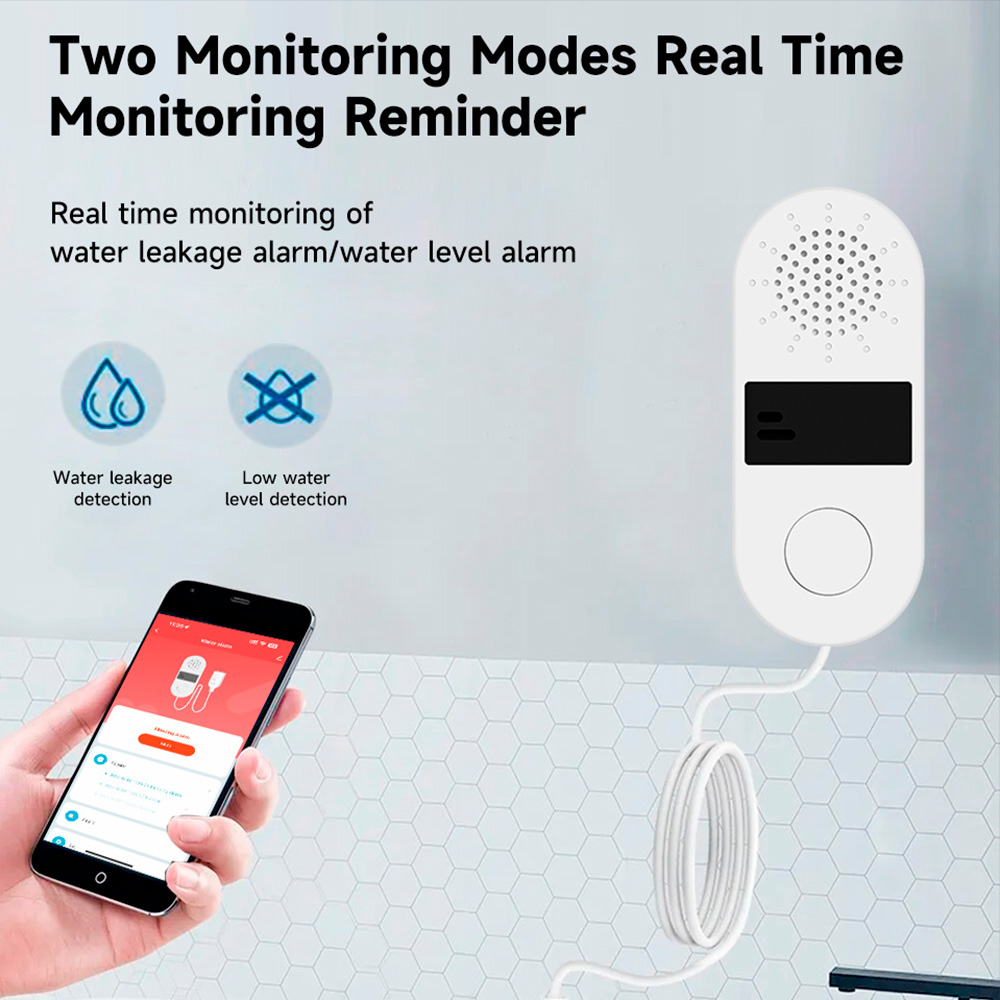 Tuya Wifi Water Lek Detector M - Wifi Water Sensor recensie en prijs