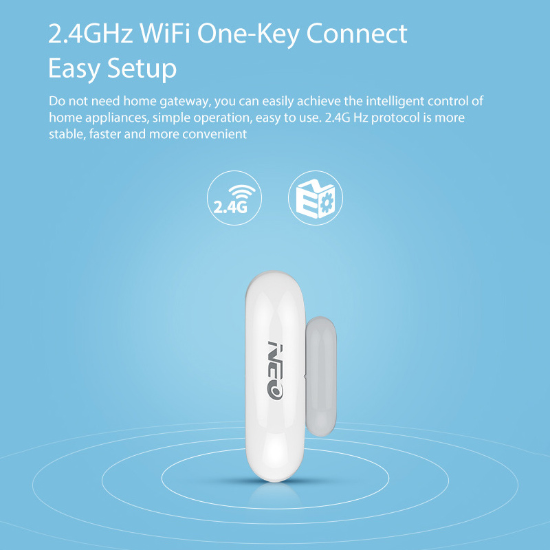 Tuya WiFi deur- en raamsensor  - Wireless Door Sensor recensie en prijs