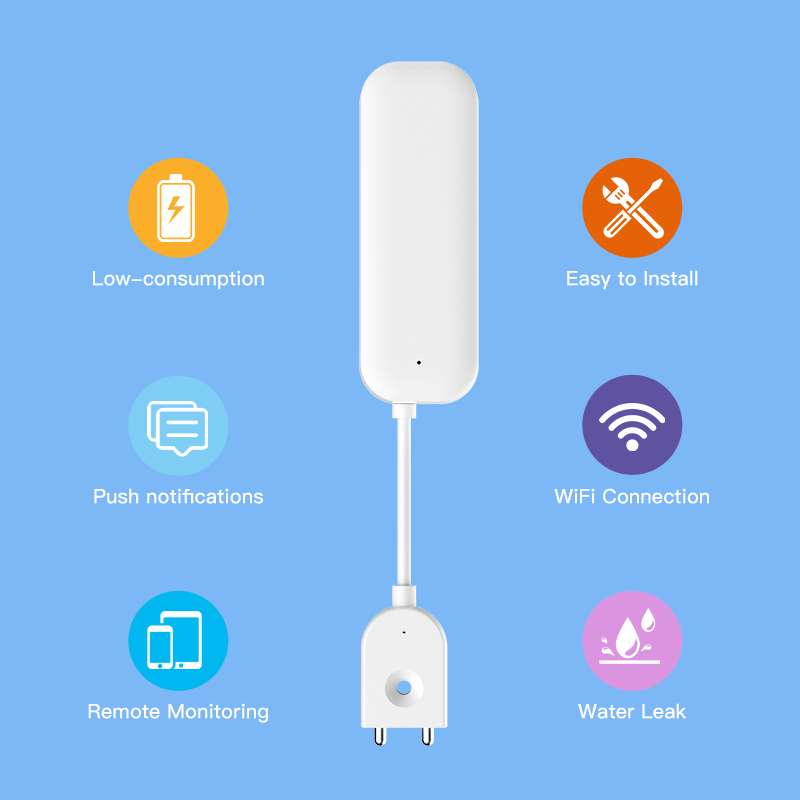 Tuya WiFi ZigBee Watersensor L - Wifi Water Sensor recensie en prijs