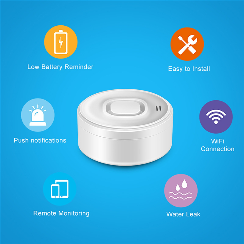 Smart WIFI Waterlekdetector 10 - Wifi Water Sensor recensie en prijs