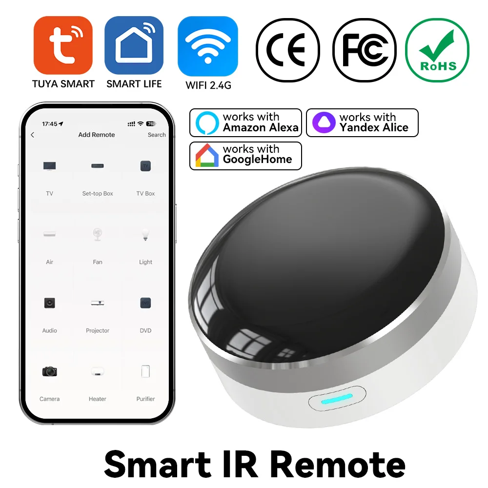 YFK WiFi Smart IR Blaster Univ - Smart Ir Remote Controller recensie en prijs