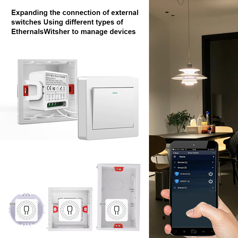 2-weg Tuya Smart Switch 2-voud - Smart Light Switch recensie en prijs
