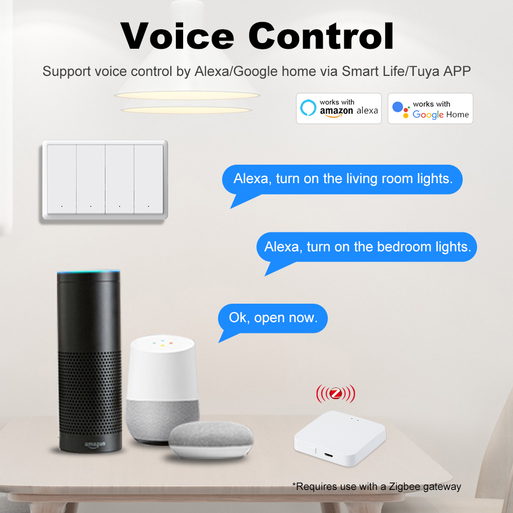 MANHOT ZigBee3.0 Smart Switch  - Smart Light Switch recensie en prijs