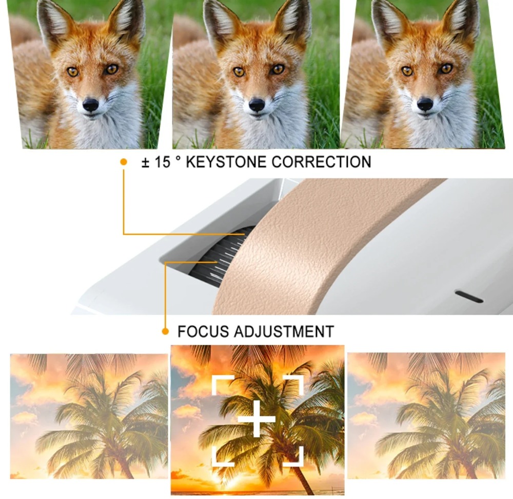 Draagbare slimme 4K-projector  - Smart Home Outdoor recensie en prijs