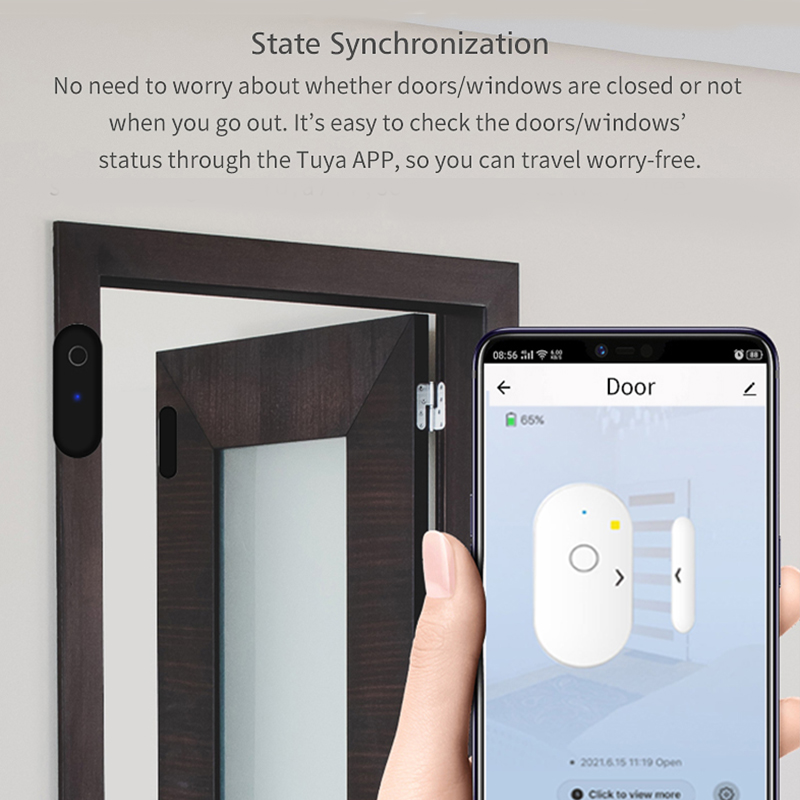 Tuya WiFi Deur Raam Detector S - Smart Home Outdoor recensie en prijs