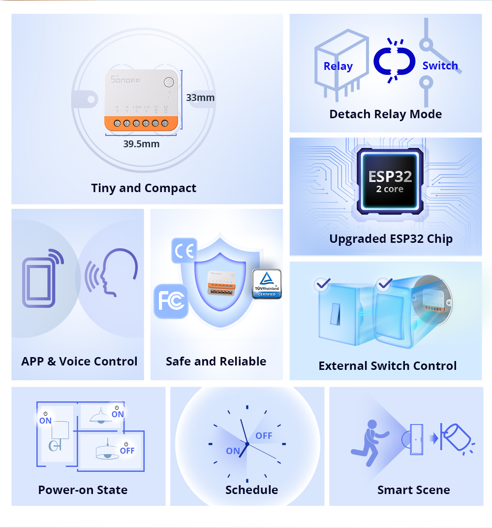 Sonoff Mini R4 Extreme Wifi Sm - Smart Home Solution recensie en prijs